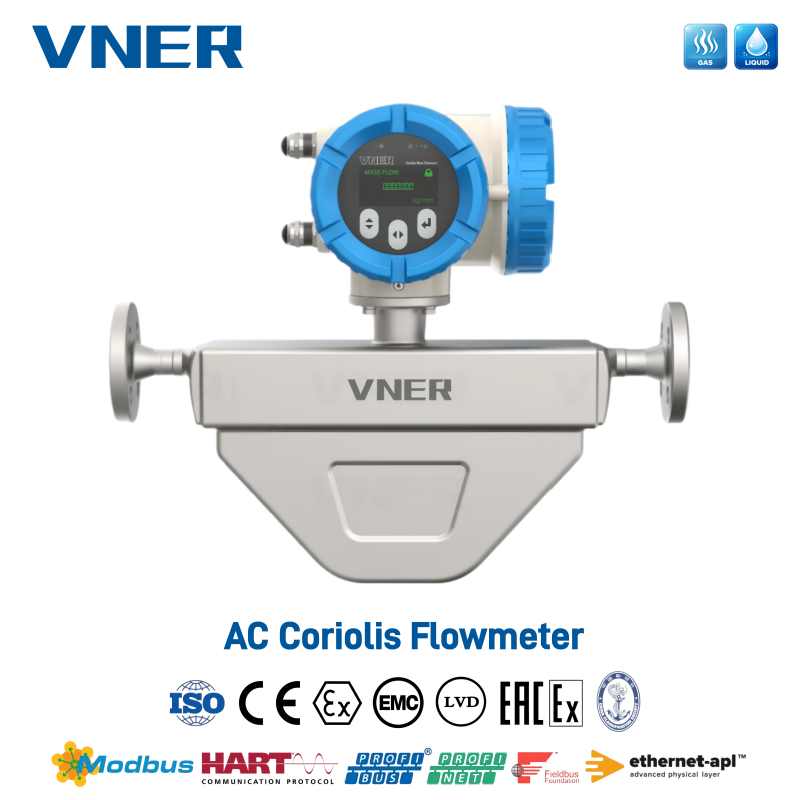 AC Series Coriolis massestrømningsmåler